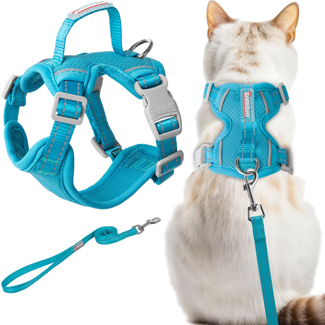 Cat Harness and Leash Set Escape Proof for Kitten Walking