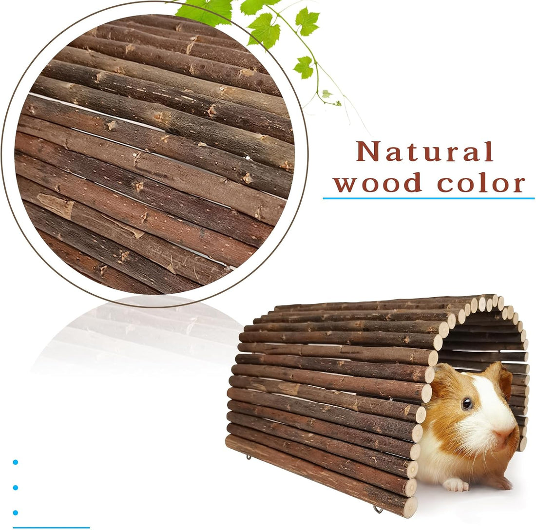 Guinea Pig Hideout Rabbit Hide Rat Cage Accessories Extra Large