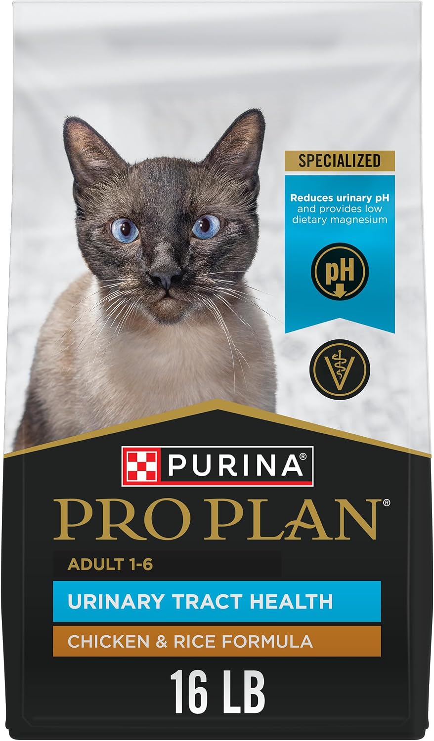 Purina Pro Plan Urinary Tract Cat Food, Chicken & Rice Formula