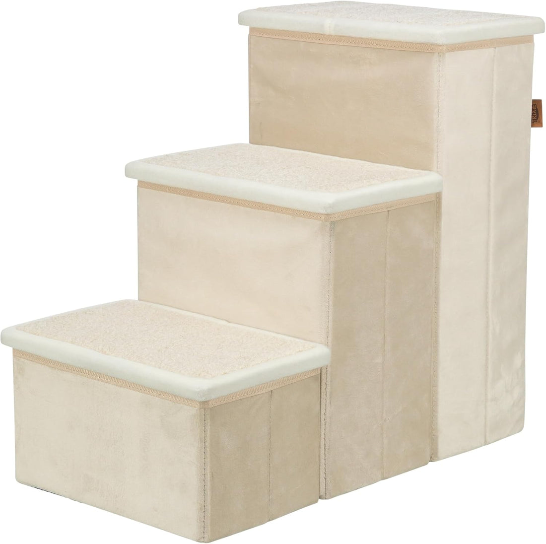 TRIXIE 3-Step Velour Pet Stairs