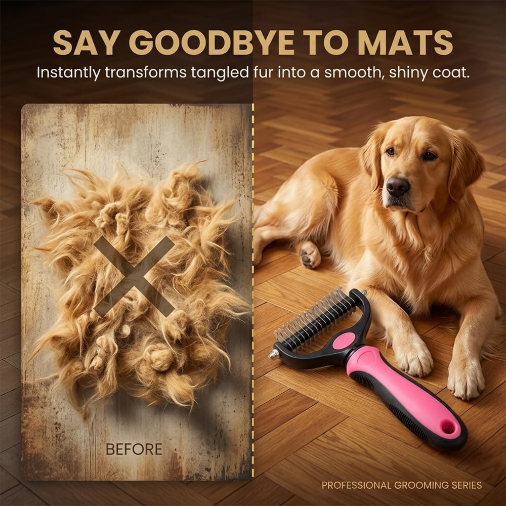 Dematting Comb for Dogs and Cats