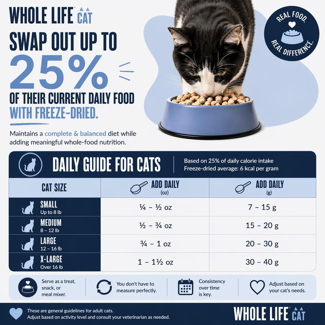 Whole Life Cat Just One Chicken Freeze Dried Cat Treats - 4 oz