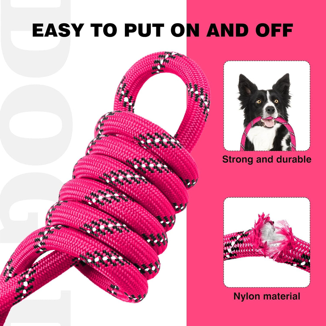 lynxking Slip Lead Dog Leash Reflective