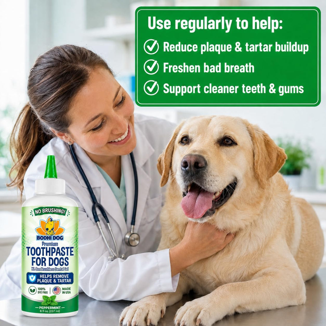 Bodhi Dog Pet Dental Gel - Toothpaste for Dogs