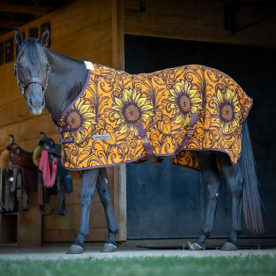 Jeffers Elite Fleece Cooler Blanket for Horses, 78"