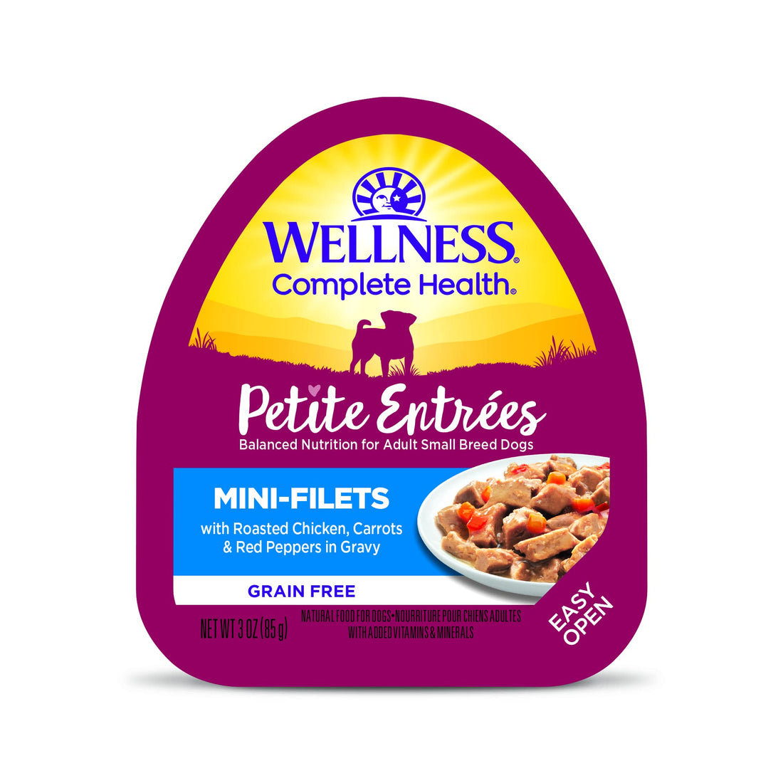 Wellness Petite Entrees Mini Filets Small Breed Adult Wet Dog Food