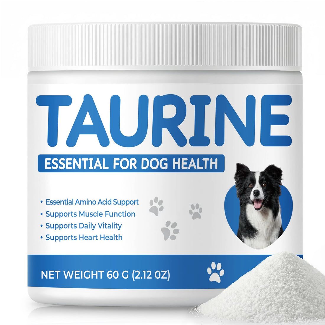 Homibabis Taurine Powder Supplement for Dogs