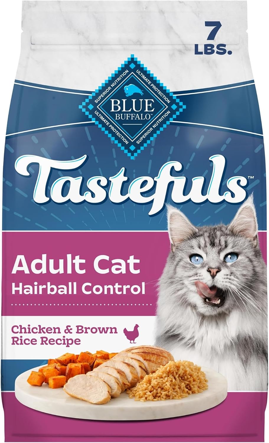 Blue Buffalo Tastefuls Natural Dry Food for Adult Cats