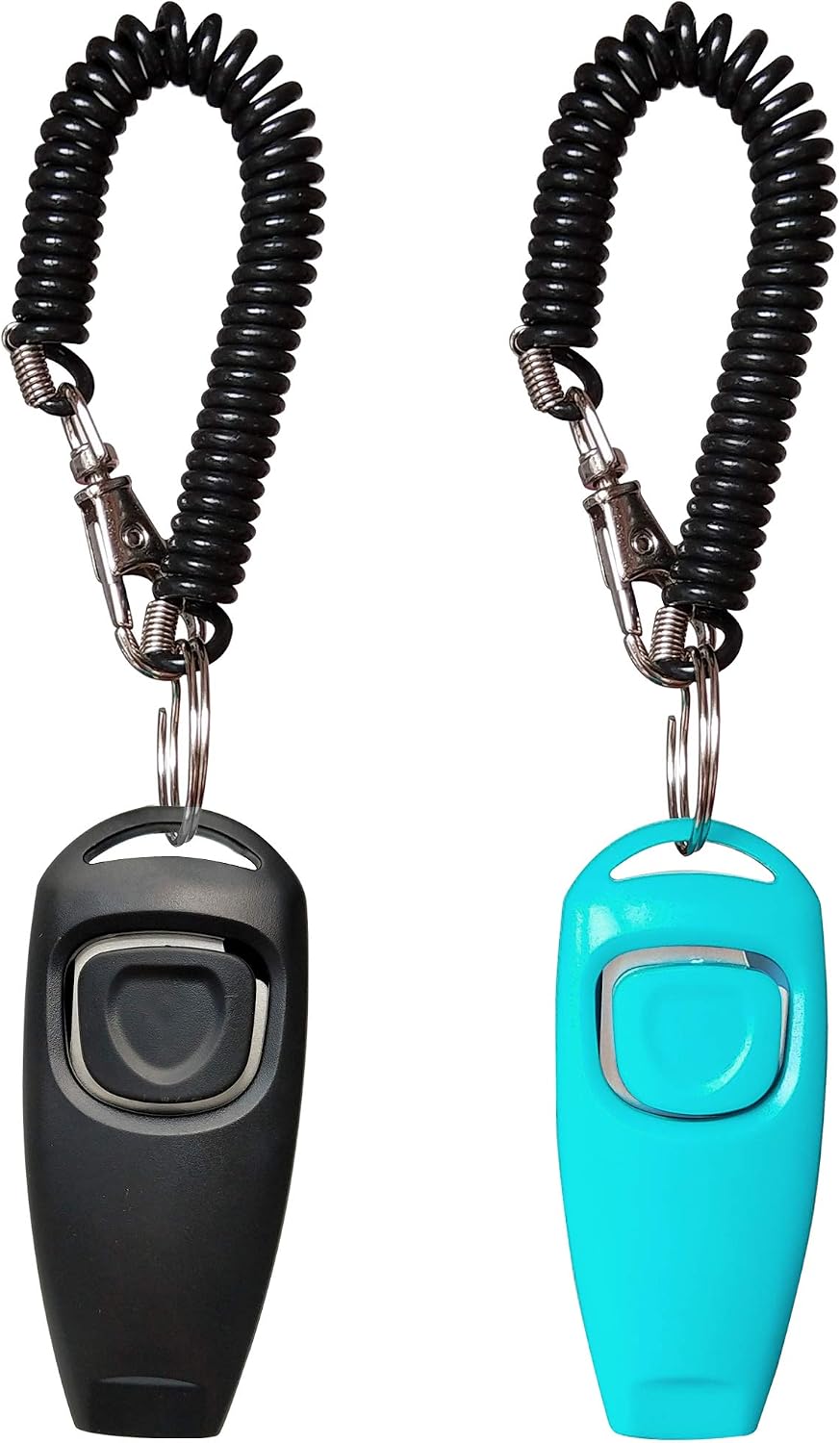 Pet Training Clicker Whistle with Wrist Strap - Dog Training Clickers