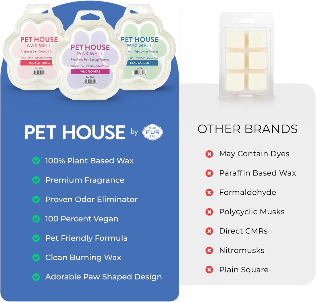 Sparkle & Joy Scented Wax Melts Plant-Based Wax, 2 Pack Pet House