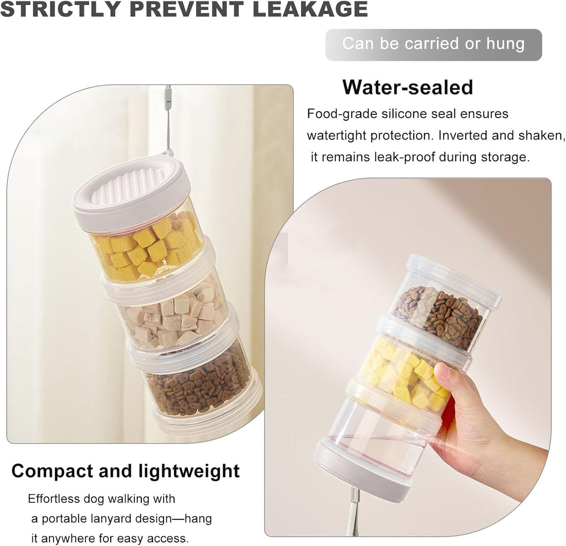 2025 Upgraded Airtight Dog Treat Container