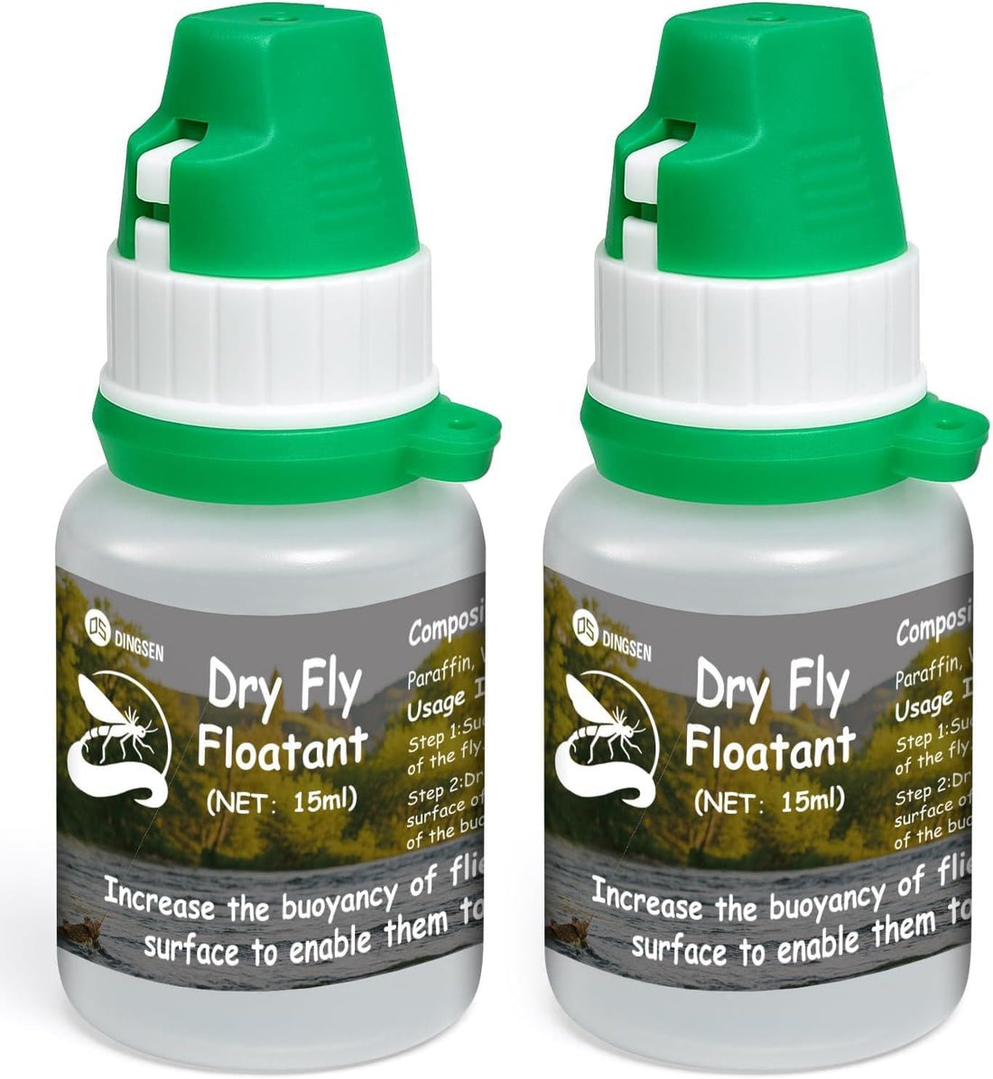 Gink Fly Floatant - Dry Fly Floatant for Enhanced Buoyancy. Mimics