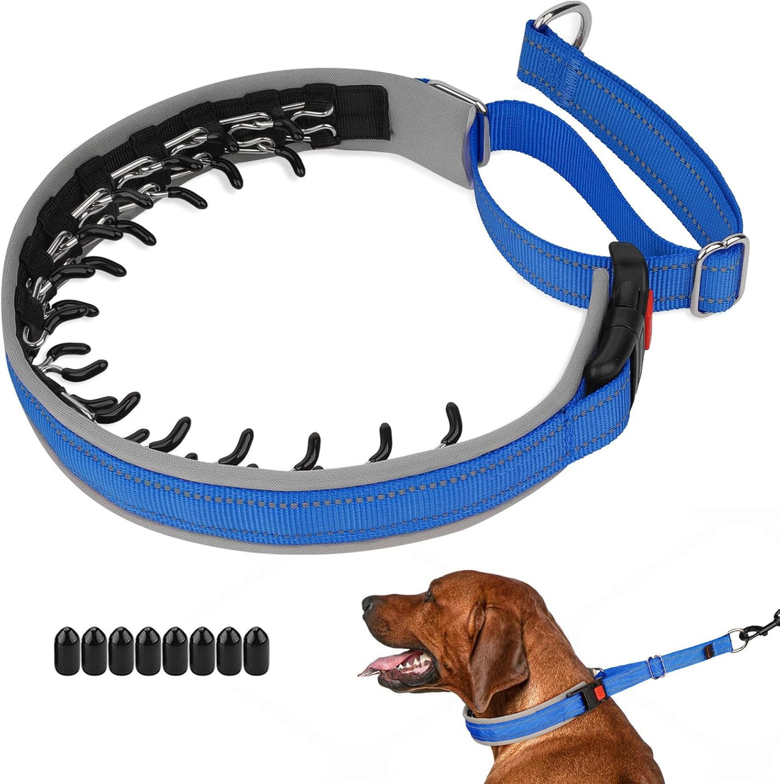 Mayerzon Martingale Dog Training Walking Collar for Pulling | Hot Pink