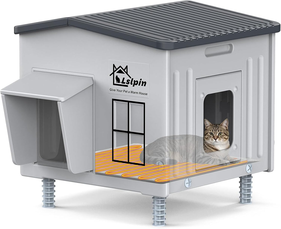 Indestructible Heated Cat House for Outside