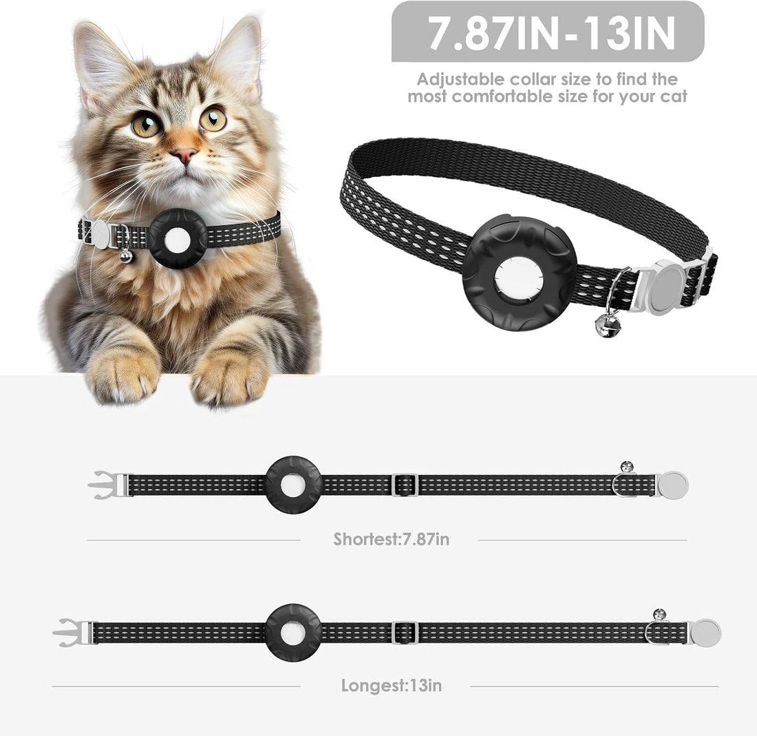 Cat Tracker, Cat Tracker Collar with Safety Elastic Buckle