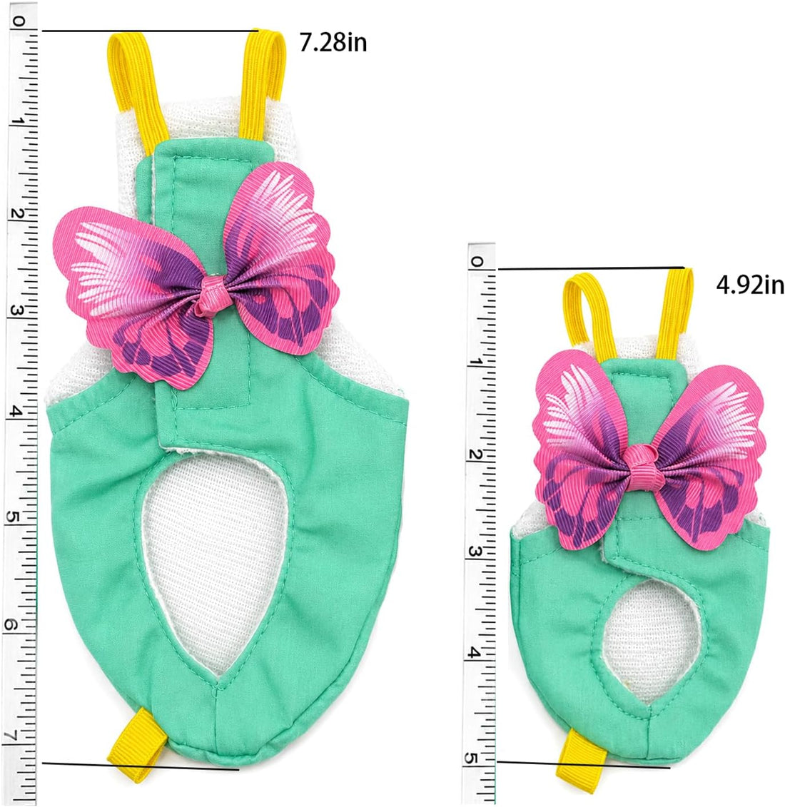 Parrot Diaper Harness with Leash Set for Small/Medium Bird (Size M)