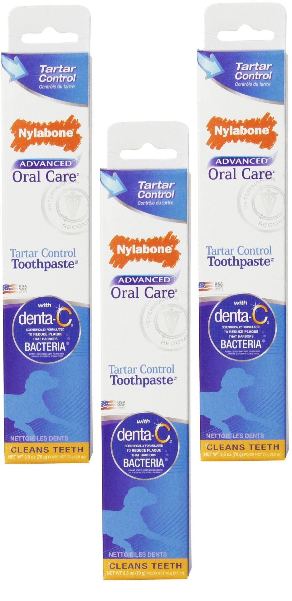 Nylabone Dental Advanced Oral Care Tartar Control Toothpaste