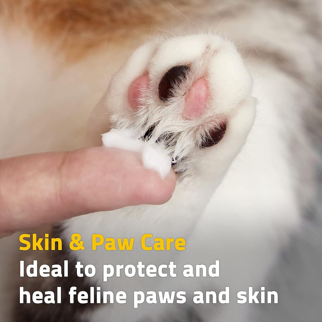 PetO'CERA Cat Cream - Hair Loss & Itch Relief for Hot Spots, Rashes