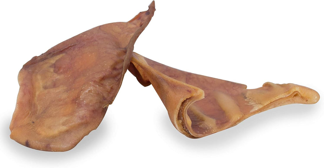 Cadet Natural Pig Ears for Dogs (25 Count)