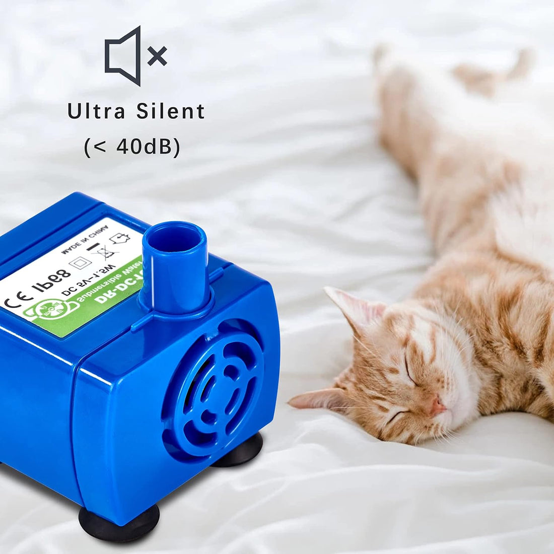 Cat Water Fountain Pump, Pet Water Fountain Pump Replacement Pump