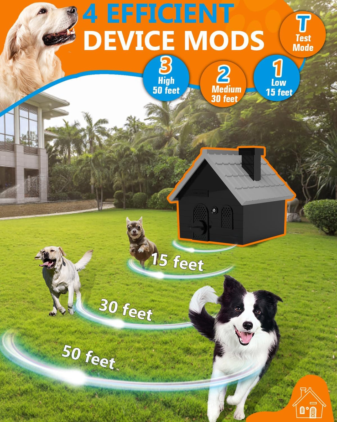 Dog Barking Control Devices, Anti Barking Device Ultrasonic Dog