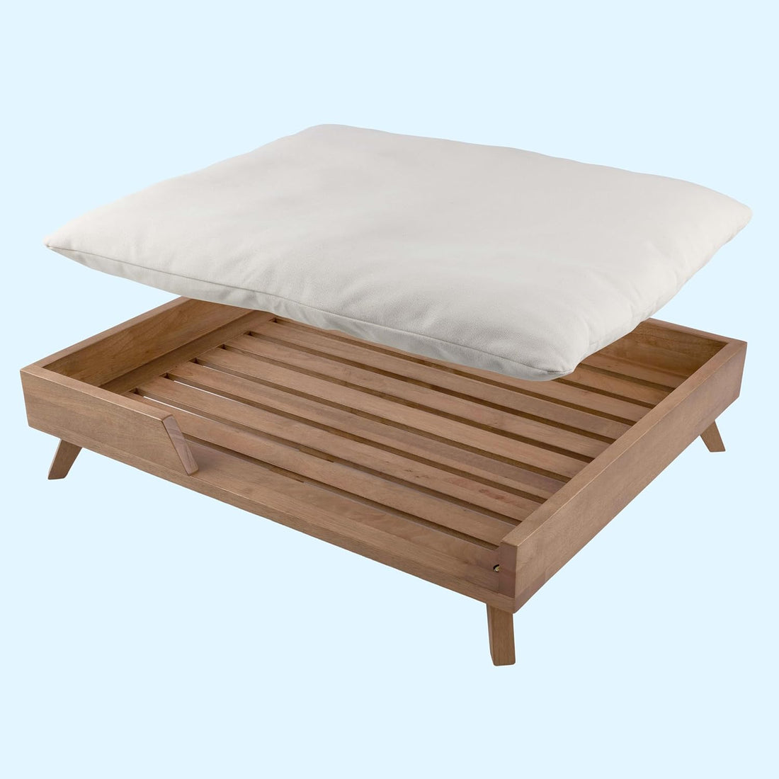 PETMAKER Elevated Dog Bed for Medium to Large Pets, Natural