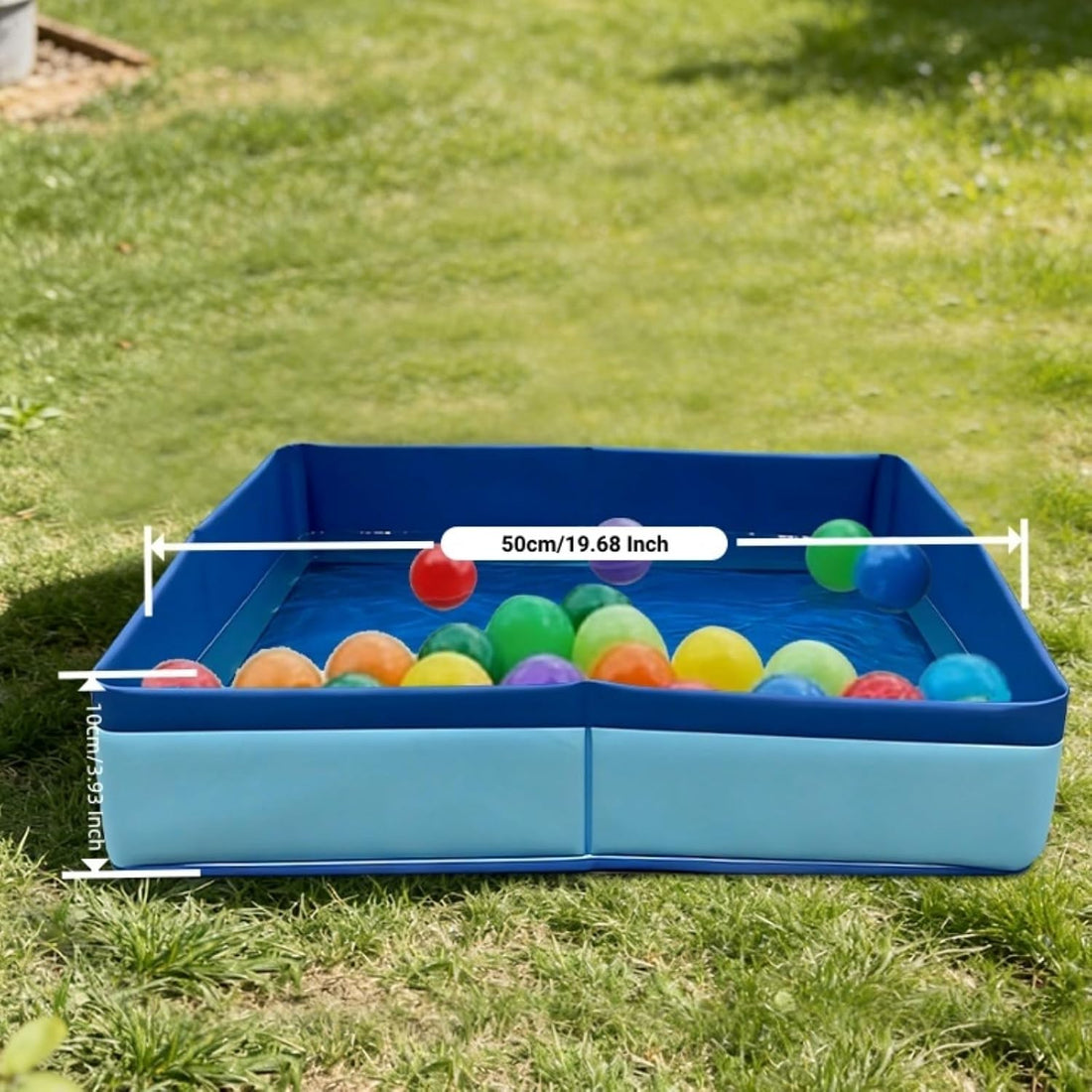 Foldable Dog Pool Supplies, Portable Pet Wading Pool Bathtubs for Cat