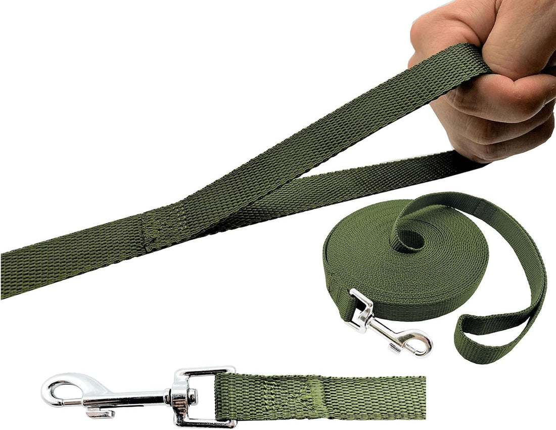 PETGOGO 15ft 20ft 30ft 40ft 50ft Long Dog/Puppy Lead Obedience Recall