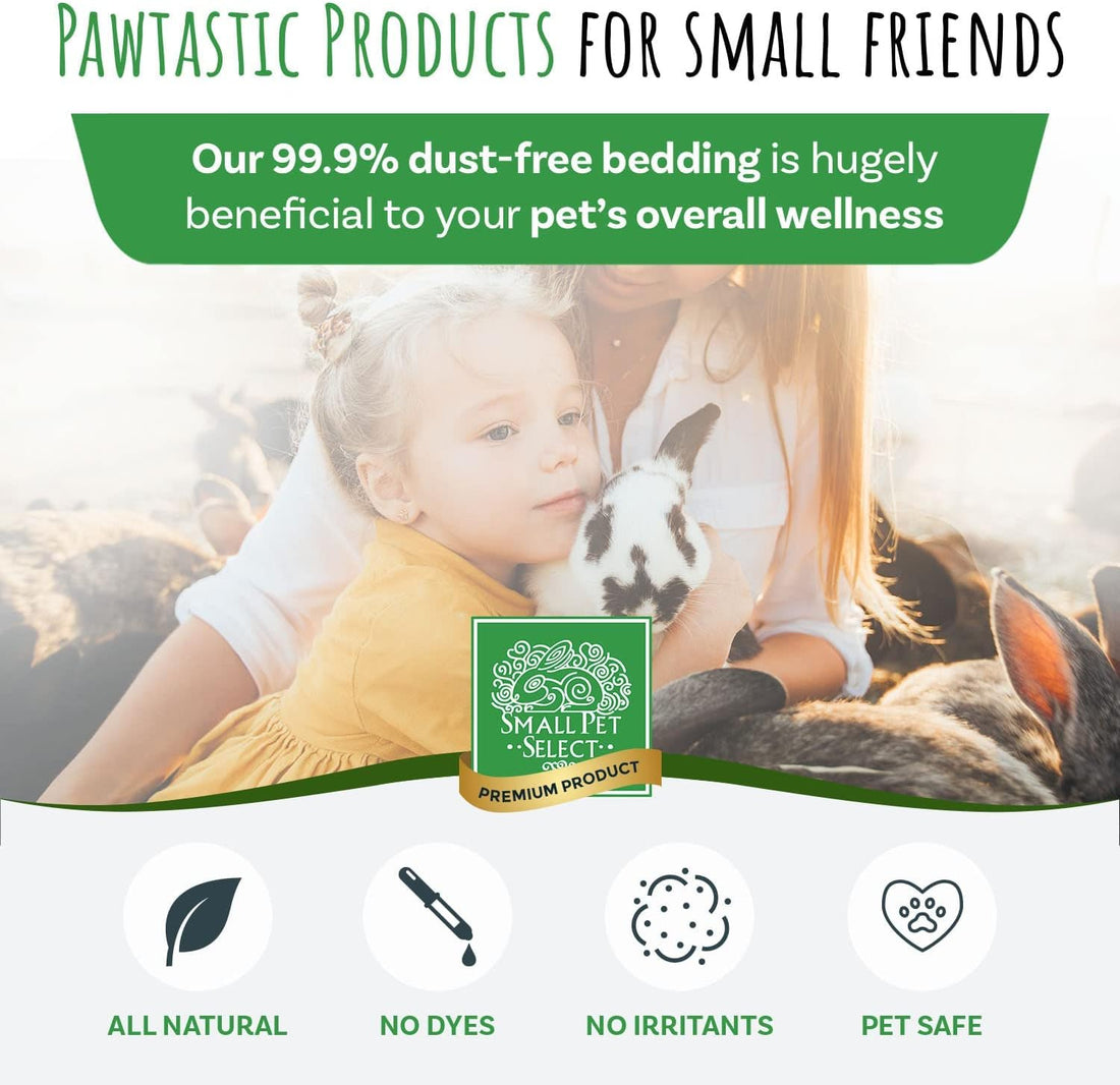 Small Pet Select Premium Aspen Bedding, Rabbit & Guinea Pig, 141 L