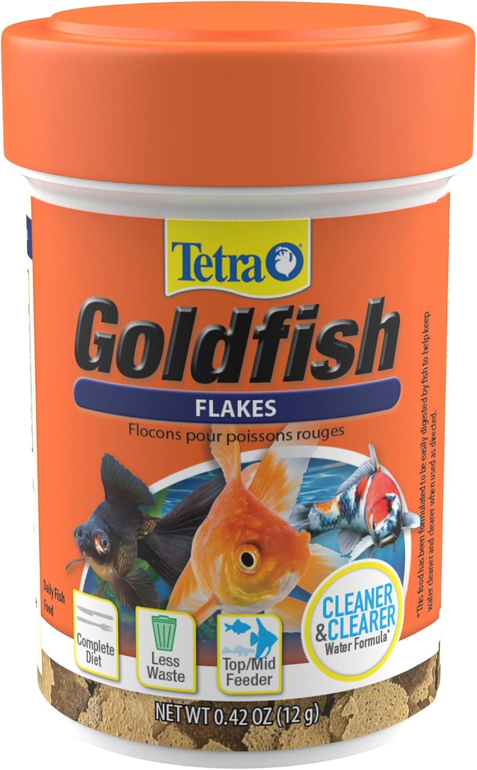 Tetra Goldfish Flakes Fish Food, 7.06 oz