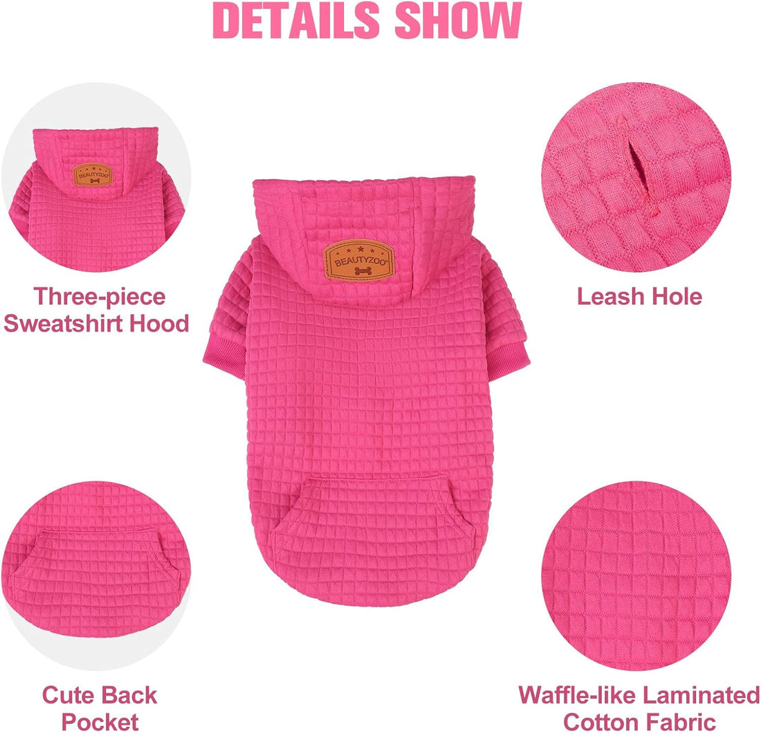 BEAUTYZOO Dog Hoodie for Small Medium Large Dogs