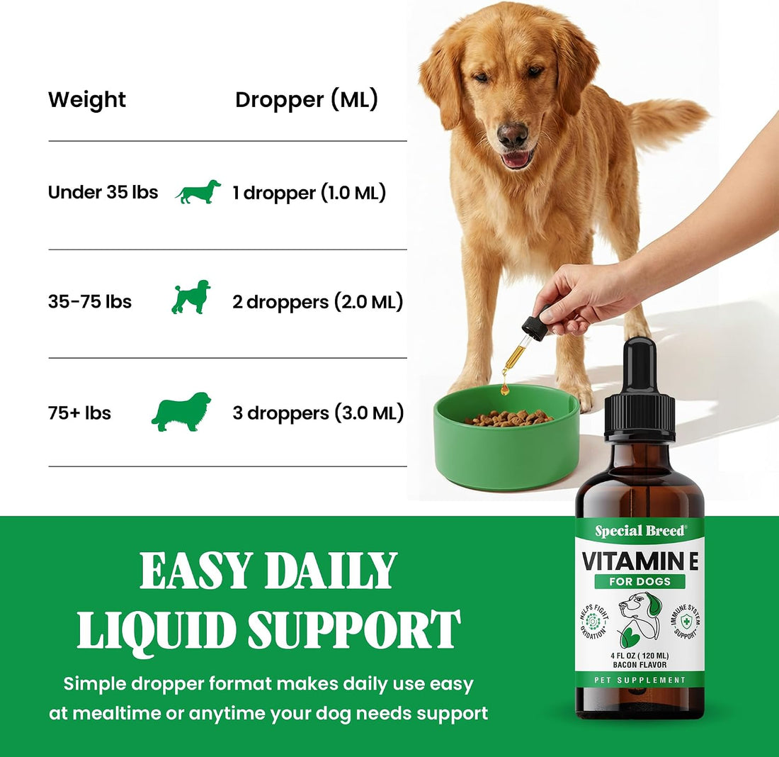 Vitamin E for Dogs Liquid 250 IU