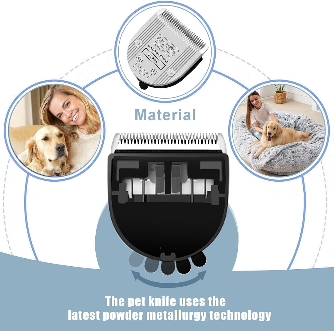 3PCS 5 in 1 Replacement Blades Compatible with Wahl Bravura Clipper