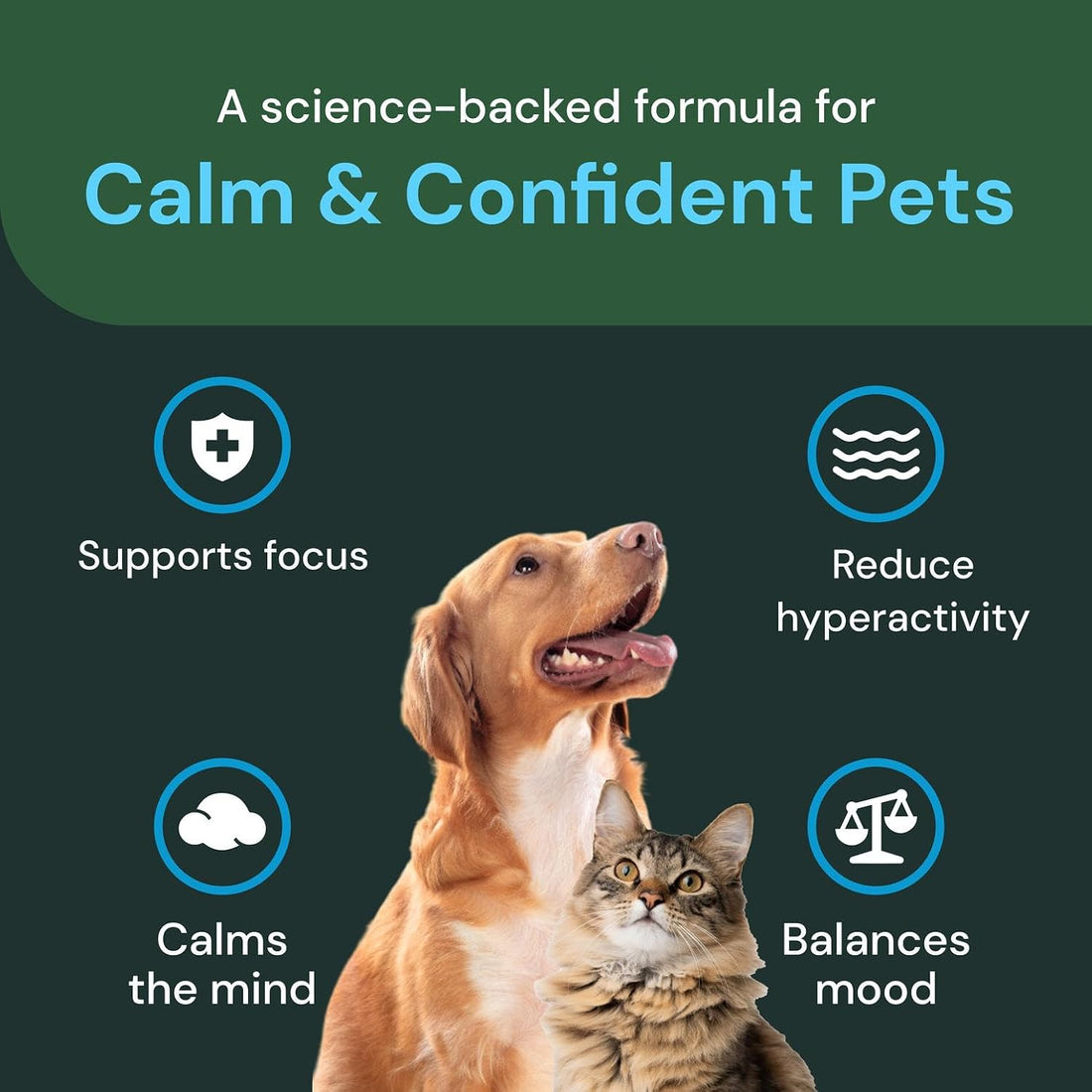 VetriScience Veterinary Strength Calm & Confident Chews, 45 Count