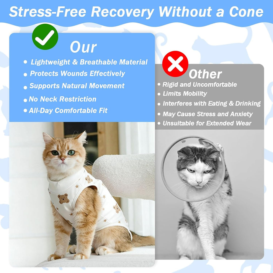Coppthinktu Cat Recovery Suit Female