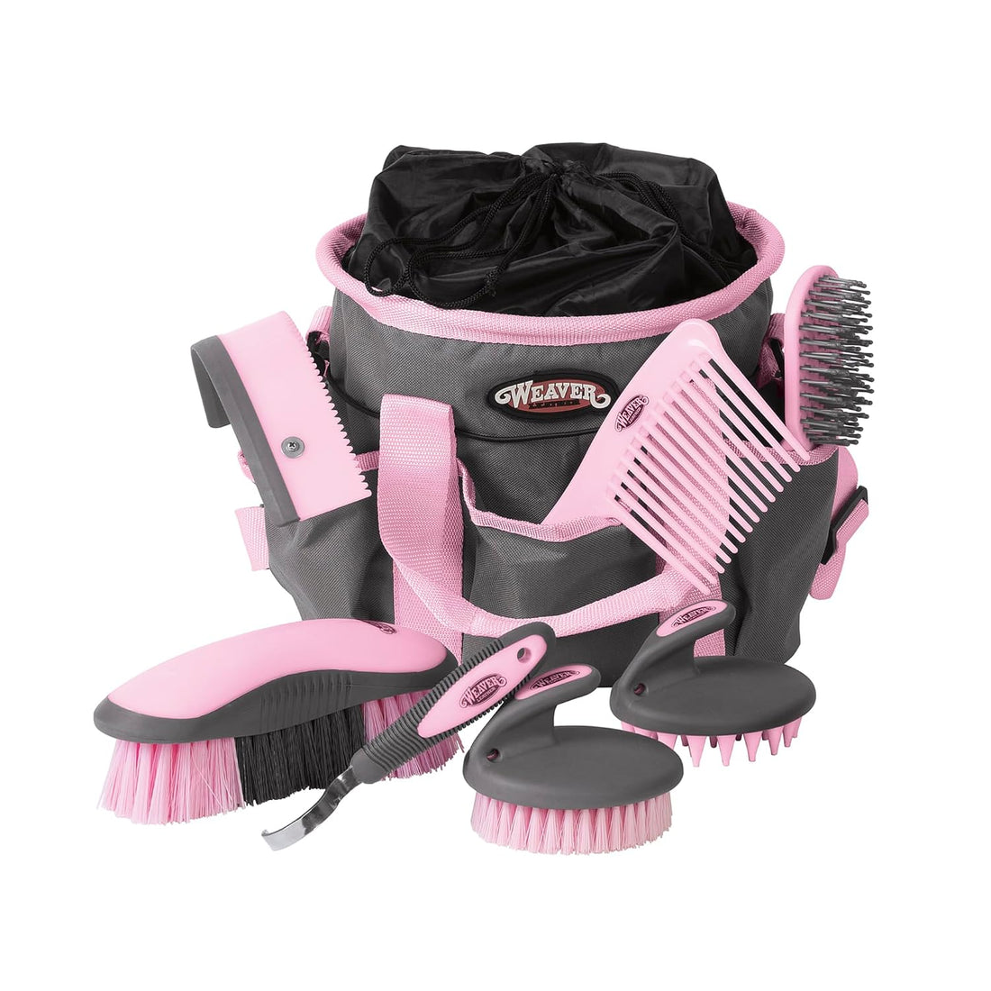 Weaver Equine Horse Grooming Kit, 7-Piece with Tote Bag