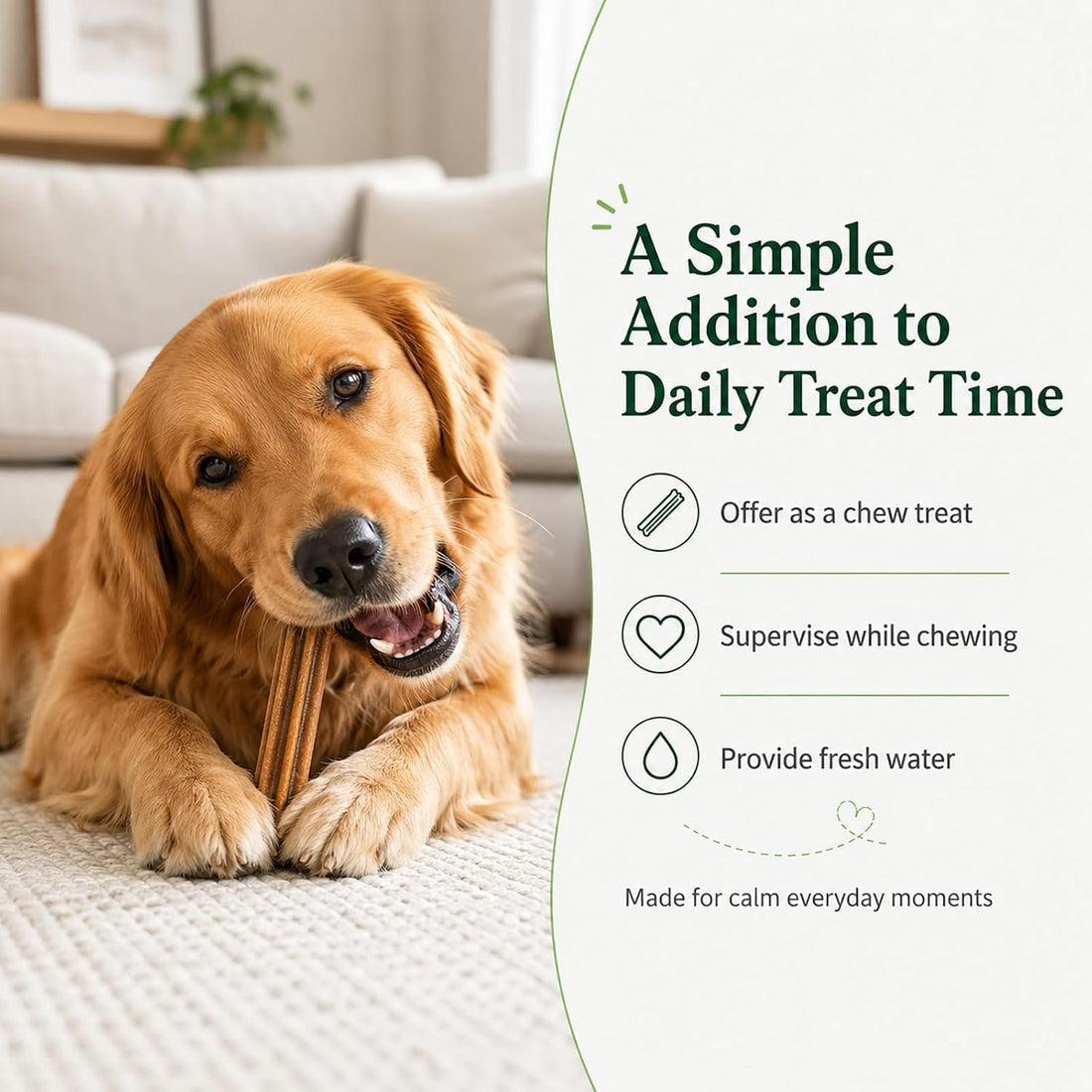 Doggies Dental Treats with Lactoferrin, Chicken Flavor, 30 Count