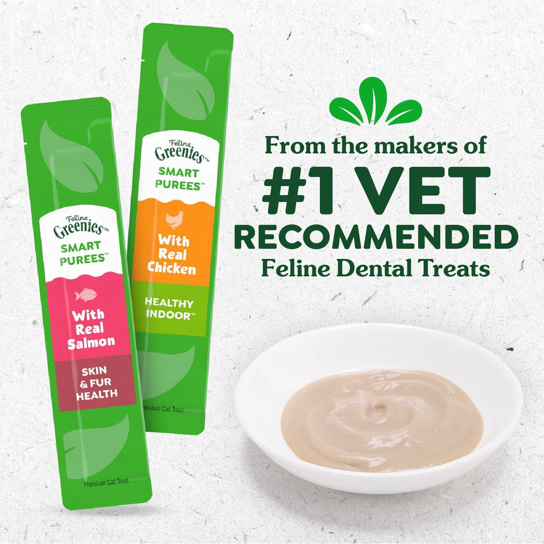 Greenies Feline Smart Purees Lickable Cat Treats