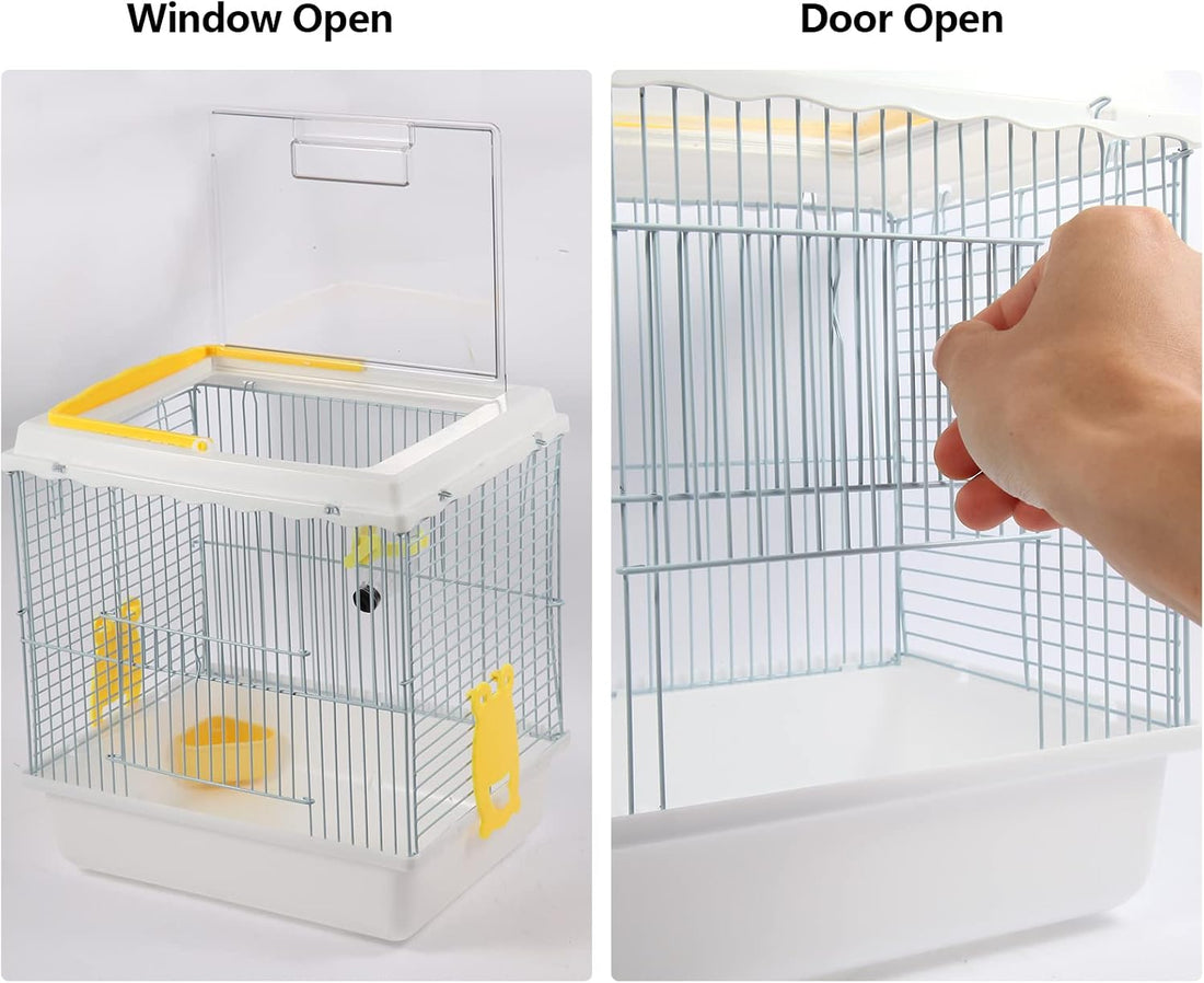Hamster Travel Portable Carrier Cage Small Animal Carry Case