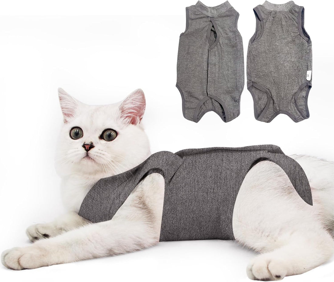 DOTON Cat Recovery Suit for Male and Female Surgical Post Surgery