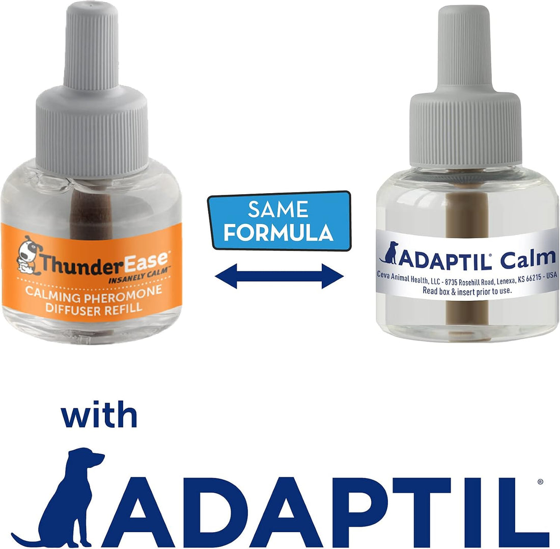 ThunderEase Dog Calming Pheromone Diffuser Refill | Powered by ADAPTIL