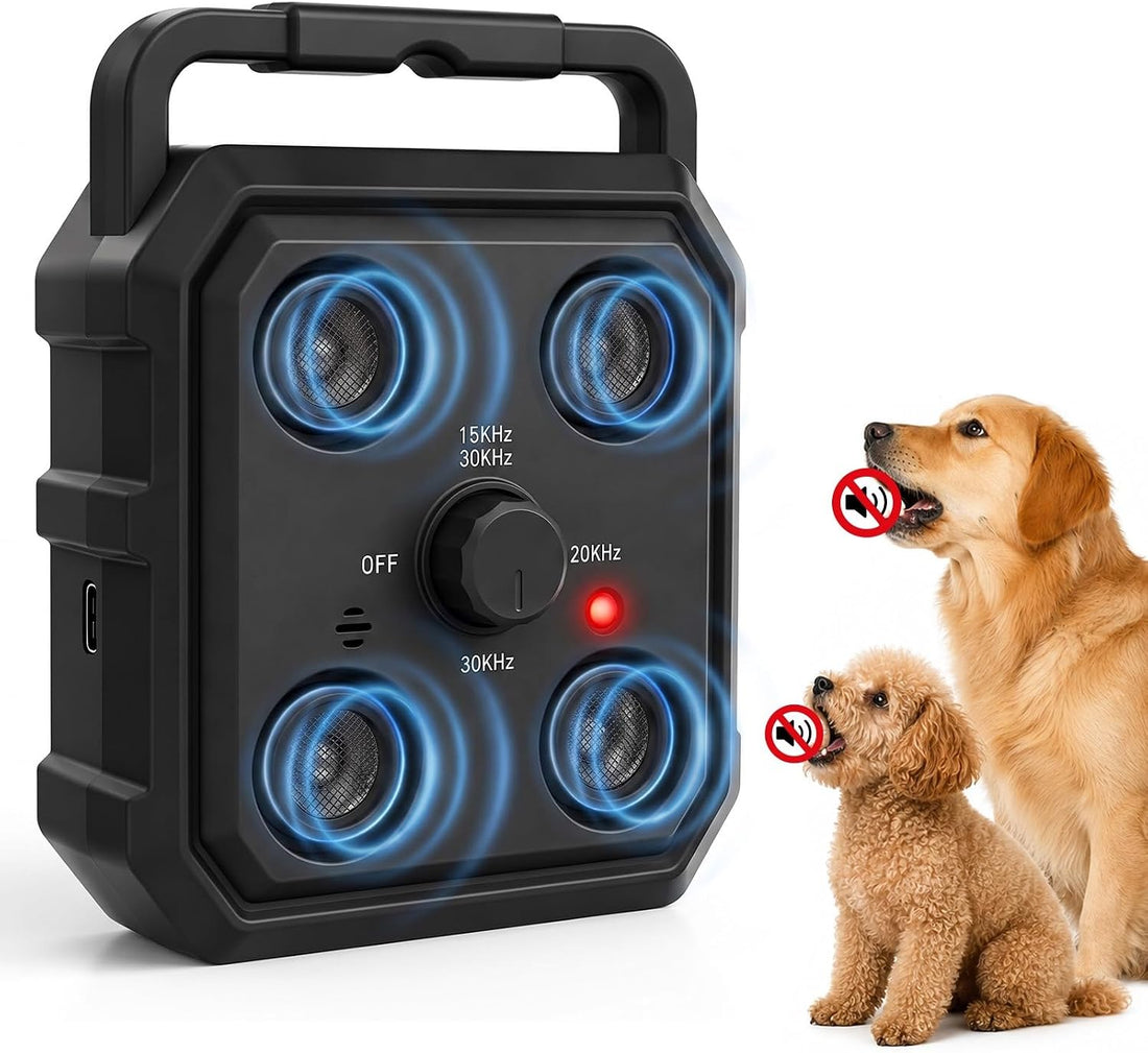 Anti Barking Device for Dogs, 4X Ultrasonic Dog Bark Deterrent Device