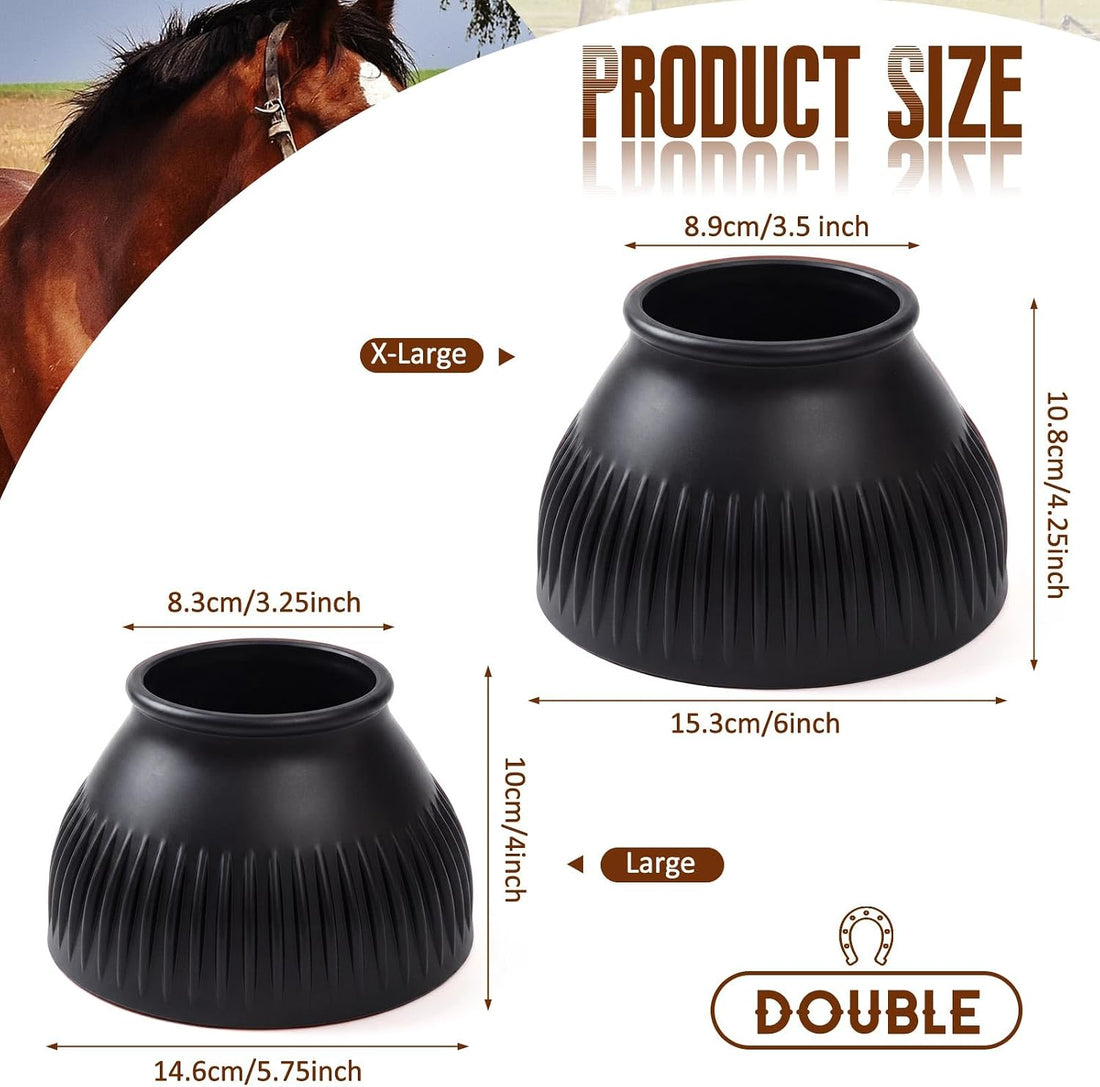 Abbylike Horse Bell Boots 1 Pair