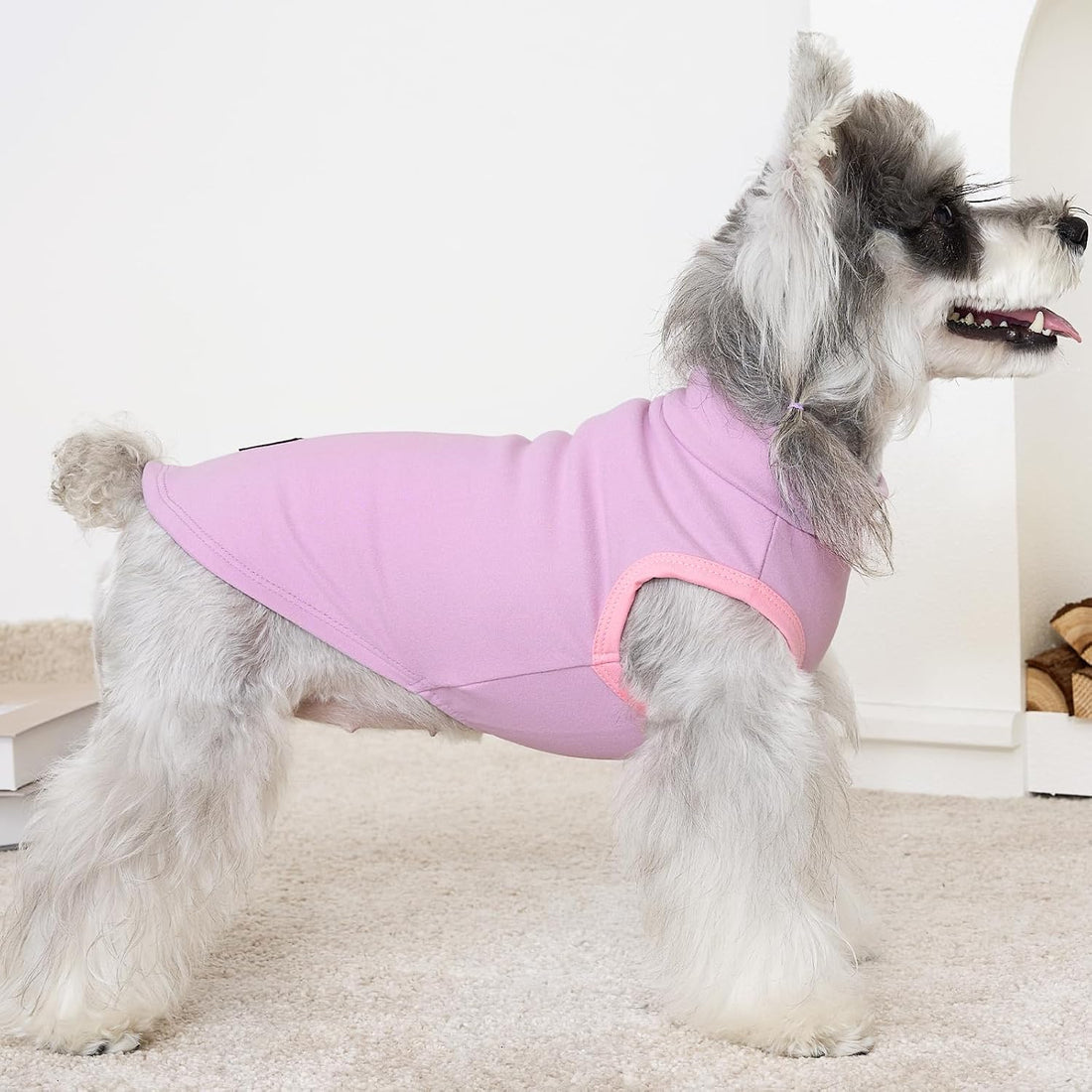 XPUDAC 4 Pack Dog Sweaters Turtleneck Dog Clothes for Small Medium