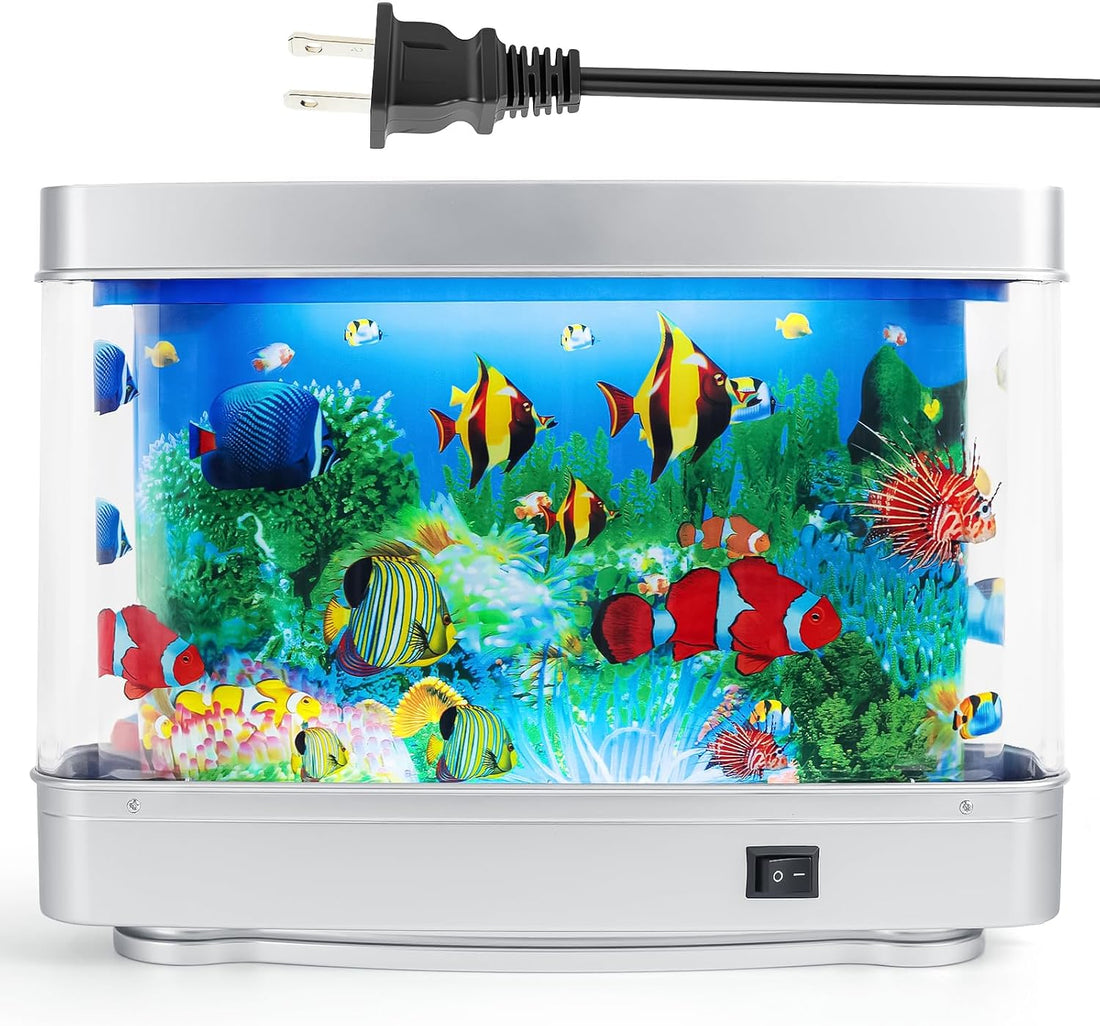 Frutiger Aero Fish Lamp Aquarium Lamp