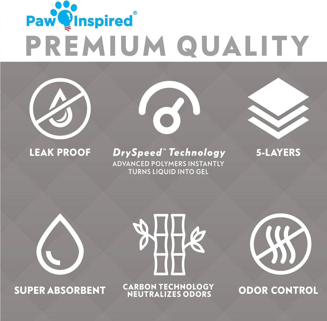 Paw Inspired Disposable Cage Liners, 47x26 Inch (Midwest), 8 Count
