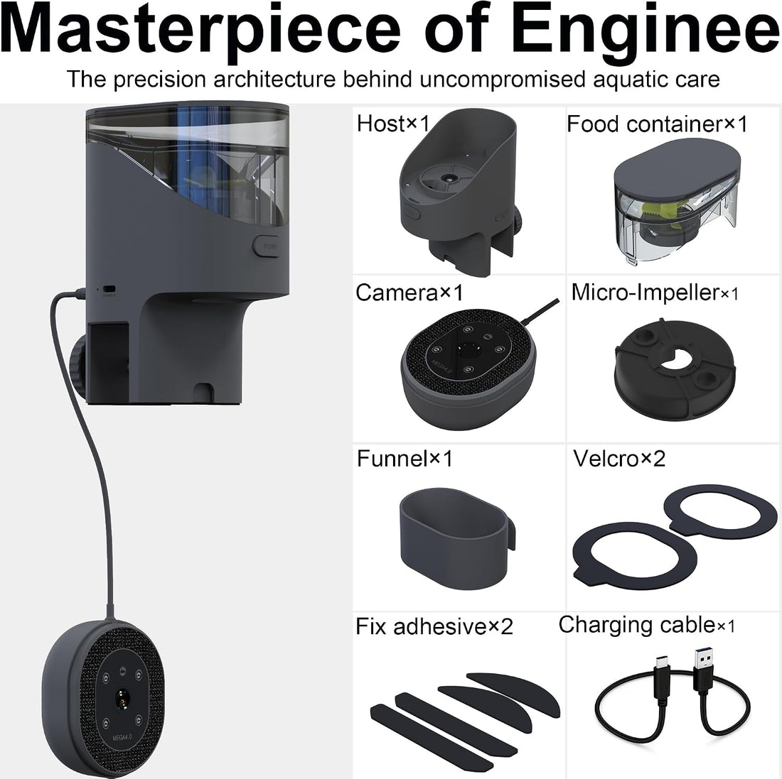 WiFi Automatic Fish Feeder for Aquarium