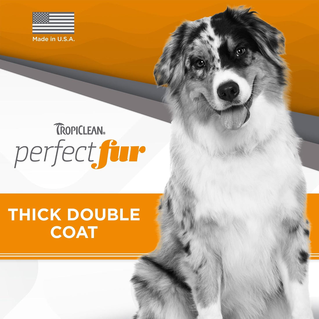 TropiClean Perfect Fur Detangling and Deshedding Dog Shampoo