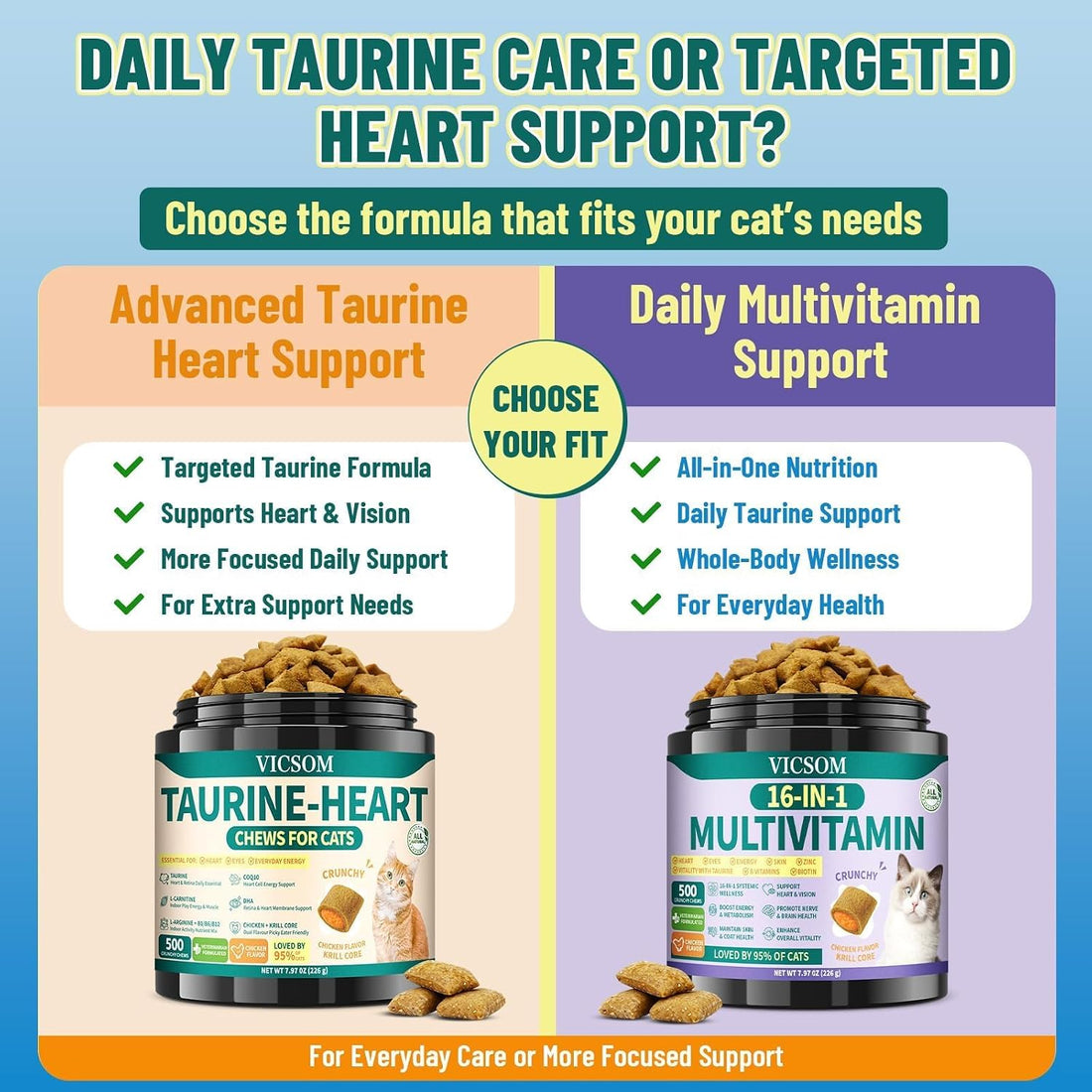 Taurine for Cats, CoQ10 for Cats