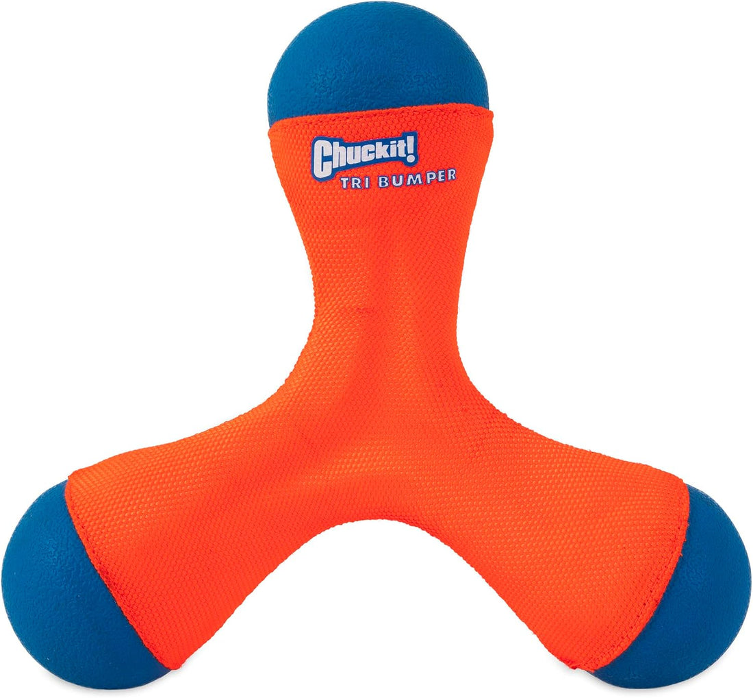 Triangular Fetch & Tug Dog Toy by Chuckit!
